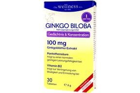 GINKGO BILOBA + B-VITAMINE, A-Nr.: 4899411 - 01