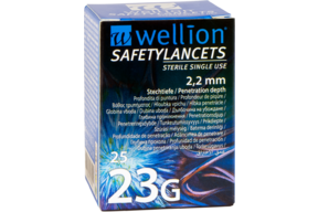 Wellion SafetyLancets 23G, A-Nr.: 4091229 - 01
