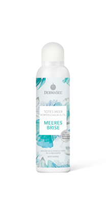 Sie sehen eine Packung DermaSel® Totes Meer Körperschaum zu Öl Meeresbrise, Produktbild: 01 DermaSel® Totes Meer Körperschaum zu Öl Meeresbrise, A-Nr.: 5754057 - 01