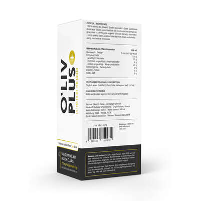 Bio Olivenöl – extra hoher Polyphenol-Gehalt 750 mg / kg – 500 ml, A-Nr.: 5895800 - 04