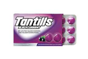 Tantills® Halspastillen Blackcurrant, A-Nr.: 5324374 - 01
