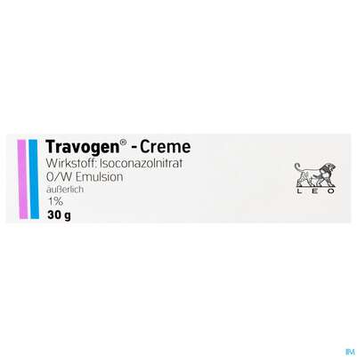 Sie sehen eine Packung Travogen Creme 30g, Produktbild: 01 Travogen Creme 30g, A-Nr.: 0632390 - 01