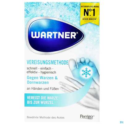 Sie sehen eine Packung Wartner Warzen Vereisung Verbesserte Technologie Warzen+dornwarzenspray50000 50ml, Produktbild: 01 Wartner Warzen Vereisung Verbesserte Technologie Warzen+dornwarzenspray50000 50ml, A-Nr.: 4014298 - 01