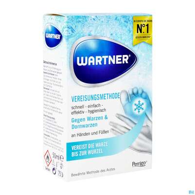 Sie sehen eine Packung Wartner Warzen Vereisung Verbesserte Technologie Warzen+dornwarzenspray50000 50ml, Produktbild: 02 Wartner Warzen Vereisung Verbesserte Technologie Warzen+dornwarzenspray50000 50ml, A-Nr.: 4014298 - 02