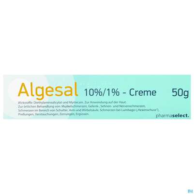 Algesal Creme 50g, A-Nr.: 1321195 - 01