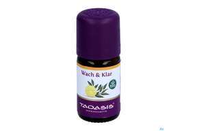 Taoasis Duftmischung Bio Wach&amp;amp;klar 5ml, A-Nr.: 5384347 - 01