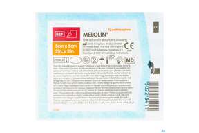 Wundauflagen Melolin Nichthaftend Steril 5x 5cm 1st, A-Nr.: 0188423 - 01