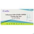 Diagnostika U.zubehoer Influenza/b Rsv Covid Ag Cordx Kombitest Schnelltest 1st, A-Nr.: 5731814 - 01