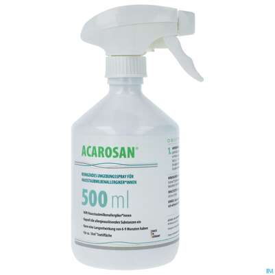 Sie sehen eine Packung Acarosan Spruehlösung 500ml, Produktbild: 01 Acarosan Spruehlösung 500ml, A-Nr.: 1847129 - 01