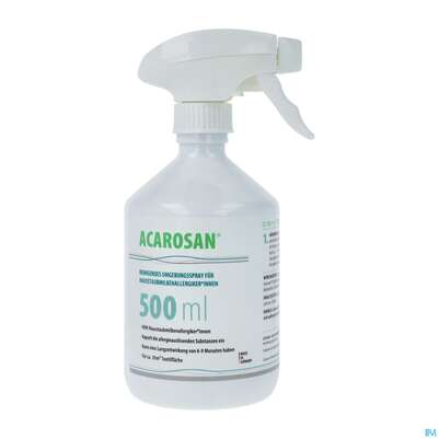Sie sehen eine Packung Acarosan Spruehlösung 500ml, Produktbild: 02 Acarosan Spruehlösung 500ml, A-Nr.: 1847129 - 02