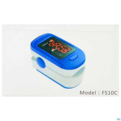 Sie sehen eine Packung Pulsoximeter Finger Mpv Fs10c 1st, Produktbild: 01 Pulsoximeter Finger Mpv Fs10c 1st, A-Nr.: 5419531 - 01