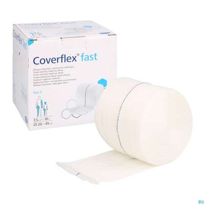 Schlauchverband Coverflex/fast Gr 3 10mx 7,5cm Rolle 1st, A-Nr.: 4902923 - 07