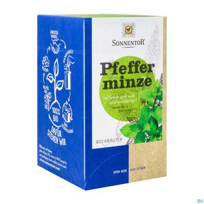 Sonnentor Tee/bio Pfefferminze Beutel 02215 18st, A-Nr.: 4307474 - 05