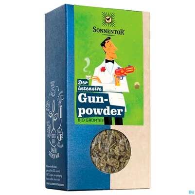 Sonnentor Gruener Tee Bio Gunpowder Lose 00240 100g, A-Nr.: 3574322 - 04