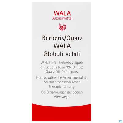 Berberis Quarz Wala Globuli Velati 20g, A-Nr.: 4480741 - 01
