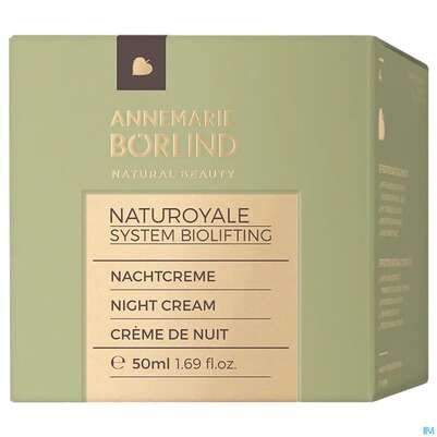 Sie sehen eine Packung Boerlind Naturoyale Smoothing Night Cream 60362 50ml, Produktbild: 03 Boerlind Naturoyale Smoothing Night Cream 60362 50ml, A-Nr.: 4740231 - 03