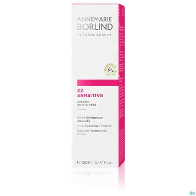 Sie sehen eine Packung Boerlind Zz/sensitive Milde Reinigungsemulsion 864 150ml, Produktbild: 01 Boerlind Zz/sensitive Milde Reinigungsemulsion 864 150ml, A-Nr.: 4356231 - 01