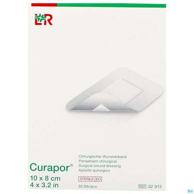 Wundverband Curapor Steril Chirurgisch 10x 8cm 50st, A-Nr.: 4041651 - 01