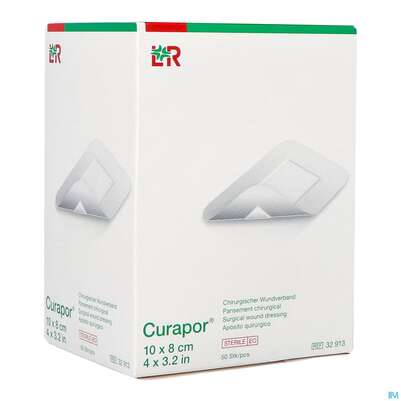 Wundverband Curapor Steril Chirurgisch 10x 8cm 50st, A-Nr.: 4041651 - 04