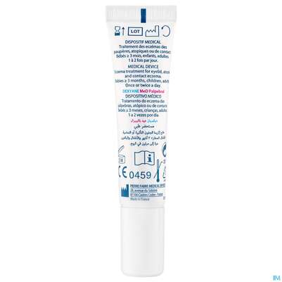 Sie sehen eine Packung Ducray Dexyane Med Creme Augenlid Neu 15ml, Produktbild: 08 Ducray Dexyane Med Creme Augenlid Neu 15ml, A-Nr.: 5659703 - 08