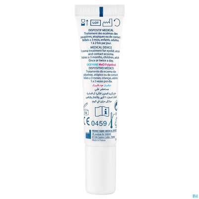 Sie sehen eine Packung Ducray Dexyane Med Creme Augenlid Neu 15ml, Produktbild: 09 Ducray Dexyane Med Creme Augenlid Neu 15ml, A-Nr.: 5659703 - 09