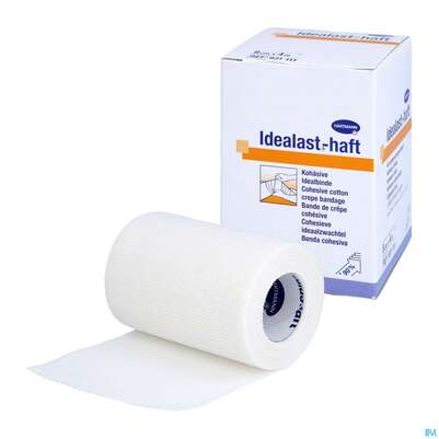 Elastische Binden Idealast/haft Kohaesiv Weiss 4mx 8cm 1st, A-Nr.: 1457517 - 06