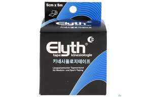 Tape Elyth Kinesiotape-verband 5cmx 5m Schwarz 1st, A-Nr.: 3267270 - 01