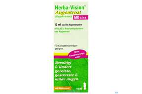 Augentropfen Herba-vision Md Sine 10ml, A-Nr.: 5448917 - 01