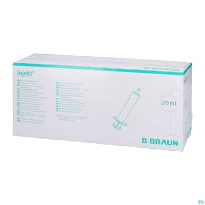 Injektionsspritzen U.zubeh. Einmalspritzen Braun Injekt 20ml 100st, A-Nr.: 2692580 - 02