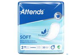 Inkontinenz Attends Einlagen Soft 2 Normal 30st, A-Nr.: 4577280 - 01