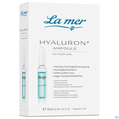 La Mer Ohne Parfum Ampulle 2ml Hyaluron+ 7st, A-Nr.: 5062543 - 02