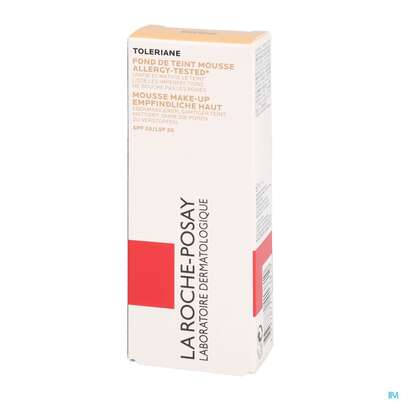 Sie sehen eine Packung La Roche Posay Gesichtspflege Toleriane Make-up/teint Mousse Matt 03 30ml, Produktbild: 02 La Roche Posay Gesichtspflege Toleriane Make-up/teint Mousse Matt 03 30ml, A-Nr.: 4091123 - 02