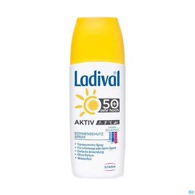 Sonnenprodukte Ladival/aktiv Spray F50+ 150ml, A-Nr.: 4900752 - 01