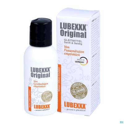Sie sehen eine Packung Lubexxx Original Gleitgel Bodyglide 50ml, Produktbild: 04 Lubexxx Original Gleitgel Bodyglide 50ml, A-Nr.: 2994826 - 04