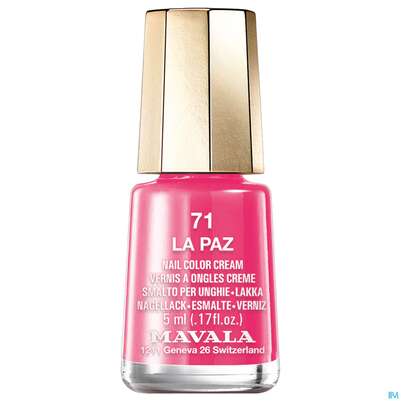 Sie sehen eine Packung Mavala Nagellacke 71 La Paz 5ml, Produktbild: 01 Mavala Nagellacke 71 La Paz 5ml, A-Nr.: 3652648 - 01