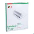 Kompressen Metalline-lohmann Entkeimt 10x 12cm 10st, A-Nr.: 0191477 - 05