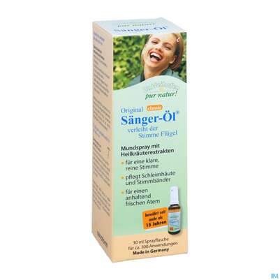 Mundspray Saenger Oel Pur Natur Classic Dr.weihofen 30ml, A-Nr.: 4435404 - 03