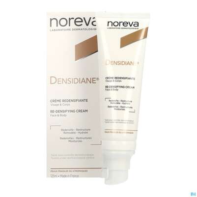Sie sehen eine Packung Noreva Densidiane Verdichtungscreme 125ml, Produktbild: 04 Noreva Densidiane Verdichtungscreme 125ml, A-Nr.: 5354872 - 04