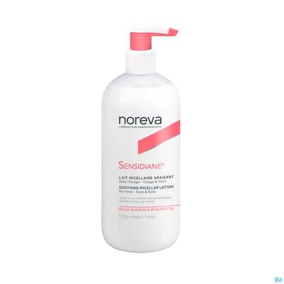 Sie sehen eine Packung Noreva Sensidiane Mizellare Reinigungslotion 500ml, Produktbild: 03 Noreva Sensidiane Mizellare Reinigungslotion 500ml, A-Nr.: 4351819 - 03