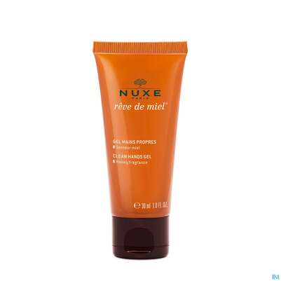 Sie sehen eine Packung Nuxe Reve De Miel Clean Hands Gel 30ml, Produktbild: 04 Nuxe Reve De Miel Clean Hands Gel 30ml, A-Nr.: 5479409 - 04