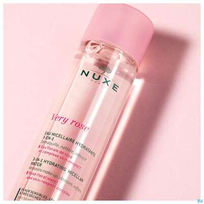 Sie sehen eine Packung Nuxe Very Rose Clean/water Trockene-sehr Trock.h 200ml, Produktbild: 06 Nuxe Very Rose Clean/water Trockene-sehr Trock.h 200ml, A-Nr.: 5301290 - 06