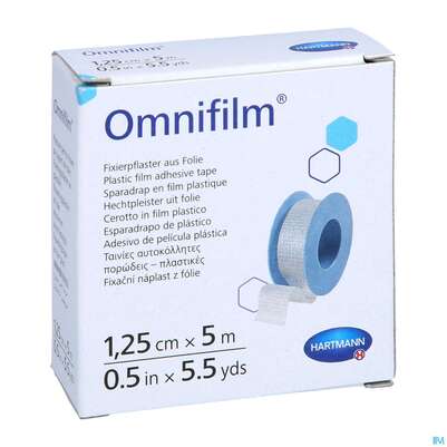 Fixierpflaster Omnifilm 5mx 1,25cm 1st, A-Nr.: 1883792 - 03