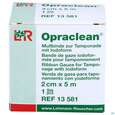 Sie sehen eine Packung Mullbinden Opraclean +jodoform 5mx 2cm 1st, Produktbild: 01 Mullbinden Opraclean +jodoform 5mx 2cm 1st, A-Nr.: 3610070 - 01