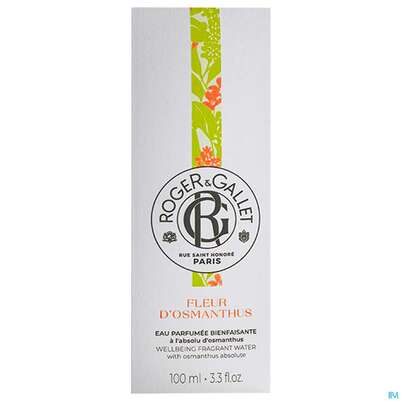 Roger&amp;gallet Fleur D'osmanthus Duftendes Wohlfühl-wasser 100ml, A-Nr.: 5668903 - 03