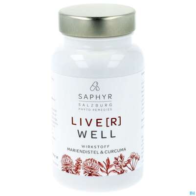 Sie sehen eine Packung Saphyr Kapseln Liver Well 60st, Produktbild: 01 Saphyr Kapseln Liver Well 60st, A-Nr.: 5297246 - 01
