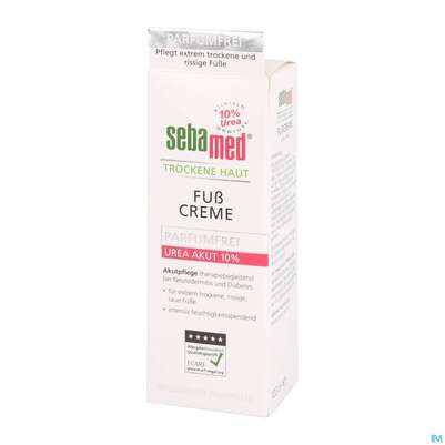 Fuss Creme Sebamed Trockene Haut Urea 10% Parf.fr 100ml, A-Nr.: 4084956 - 02