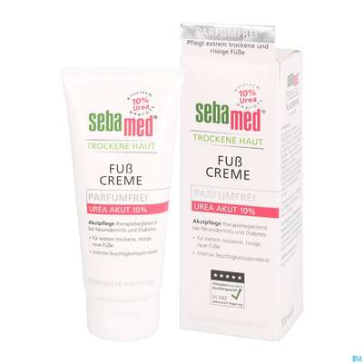 Fuss Creme Sebamed Trockene Haut Urea 10% Parf.fr 100ml, A-Nr.: 4084956 - 04