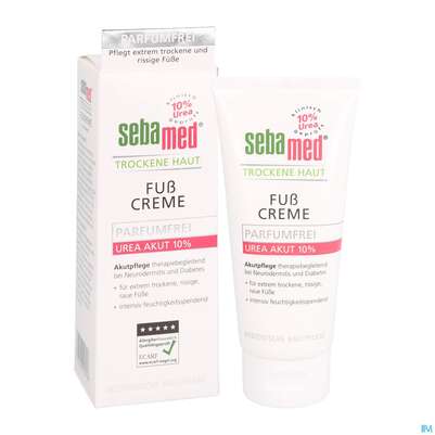 Fuss Creme Sebamed Trockene Haut Urea 10% Parf.fr 100ml, A-Nr.: 4084956 - 05