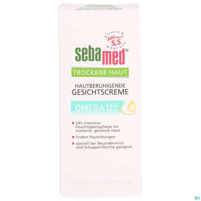 Sebamed Intensiv Gesichtscreme Omega 12% 50ml, A-Nr.: 4084910 - 01