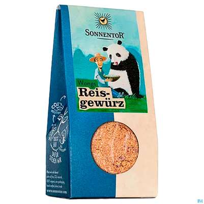 Sie sehen eine Packung Sonnentor Gewuerzmischung/bio Wongs Reisgewuerz 00759 40g, Produktbild: 03 Sonnentor Gewuerzmischung/bio Wongs Reisgewuerz 00759 40g, A-Nr.: 3972459 - 03